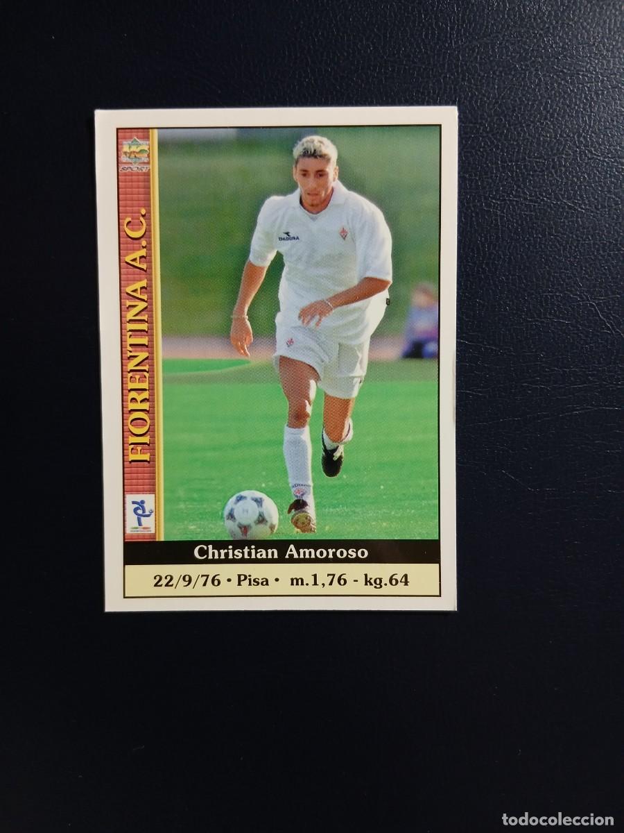 Cromos de f&uacute;tbol: 109 AMOROSO FIORENTINA MUNDICROMO CALCIATORI 00 01 2000 2001 CROMOS CARDS CROMO CALCIO TCG