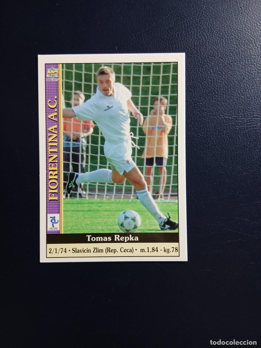 Cromos de Futebol: 104 TOMAS REPKA FIORENTINA CROMO F&Uacute;TBOL SERIE A LIGA ITALIA CALCIATORI 2001 MUNDICROMO CALCIO