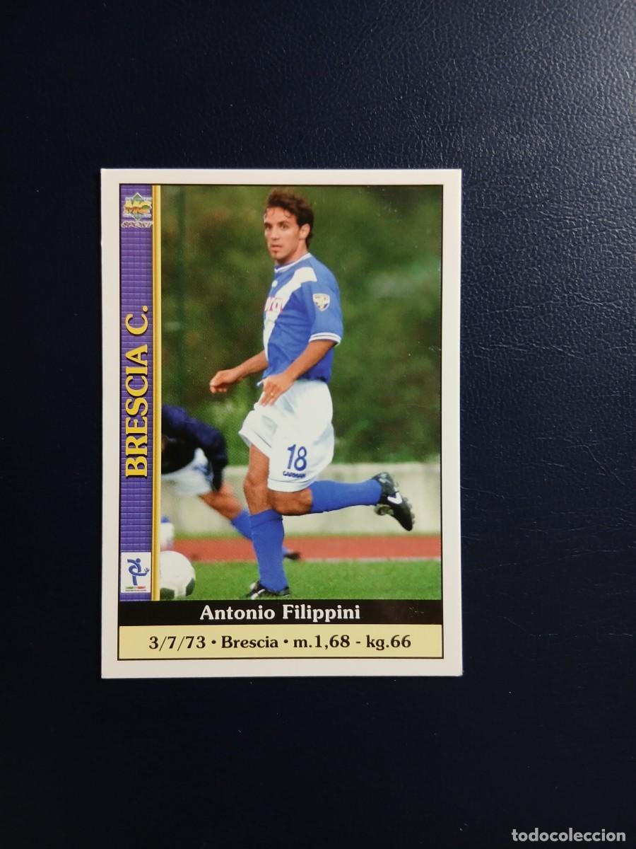 Cromos de f&uacute;tbol: 86 ANTONIO FILIPPINI BRESCIA MUNDICROMO 2000 2001 01 CALCIO CALCIATORI CROMOS CARDS ITALIA