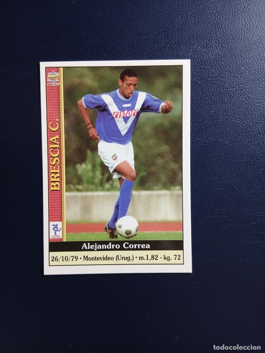 Cromos de f&uacute;tbol: 84 CORREA BRESCIA MUNDICROMO 2000 2001 01 CALCIO CALCIATORI CROMOS DE F&Uacute;TBOL URUGUAY