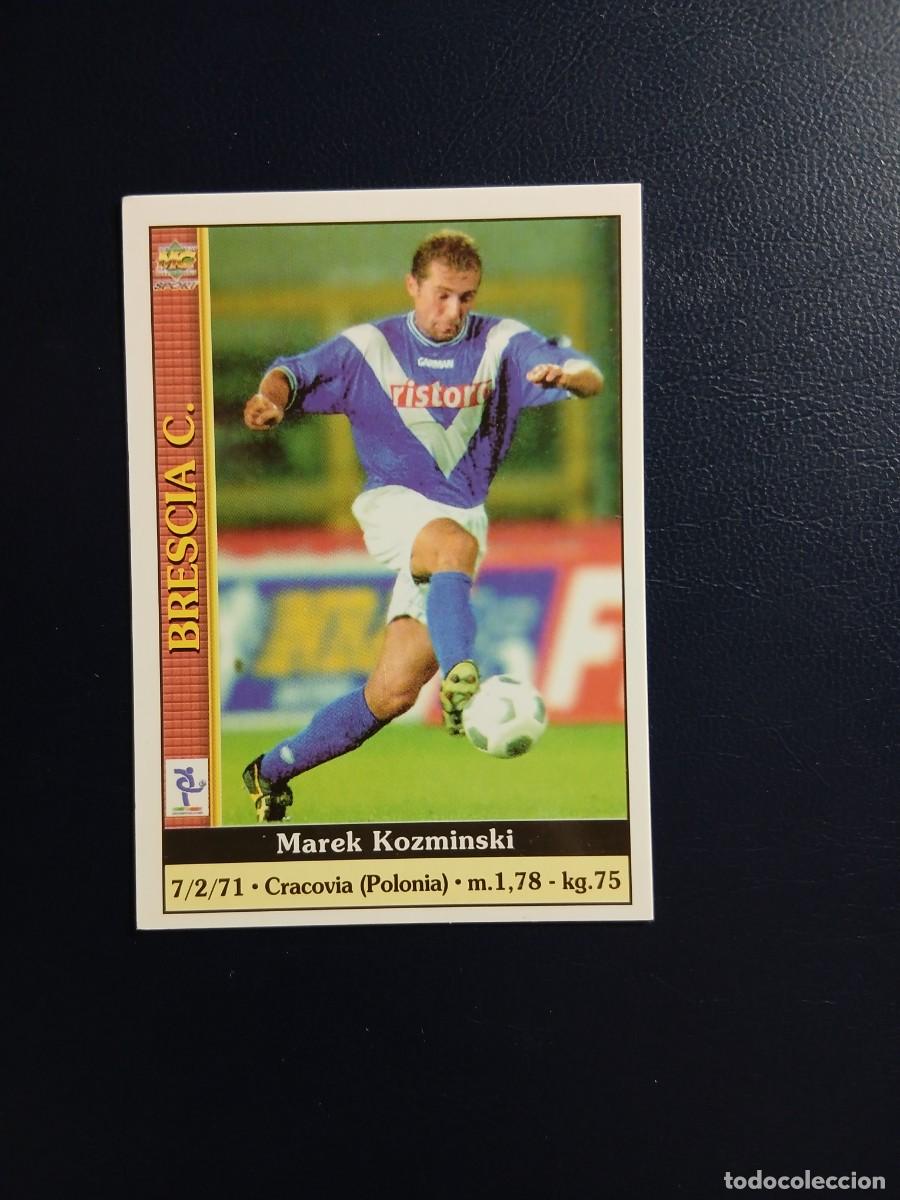 Cromos de f&uacute;tbol: 80 MAREK KOZMINSKI BRESCIA CROMO F&Uacute;TBOL SERIE A LIGA ITALIA CALCIATORI 2001 MUNDICROMO CALCIO