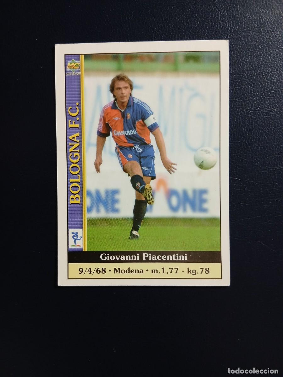 Cromos de f&uacute;tbol: 65 LE SCHEDE DEL CALCIO 2001 - PIACENTINI - BOLOGNA -- MUNDICROMO MC ITALIA FICHAS