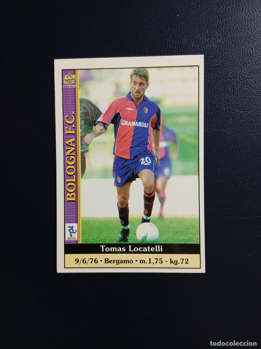 Cromos de f&uacute;tbol: 62 LE SCHEDE DEL CALCIO 2001 - TOMAS LOCATELLI - BOLONIA - BOLOGNA -- MUNDICROMO MC ITALIA FICHAS