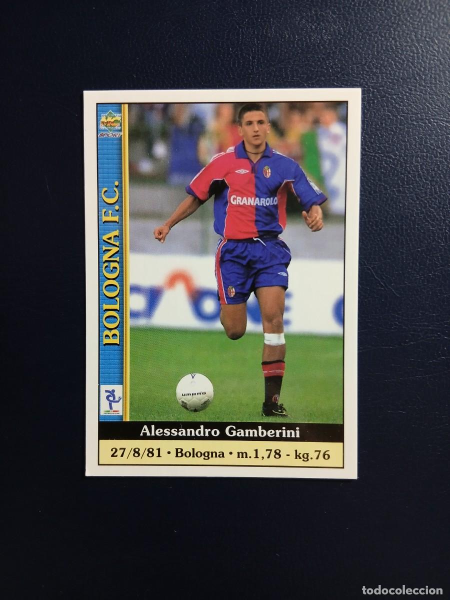 Cromos de f&uacute;tbol: 56 GAMBERINI BOLOGNA CROMO FUTBOL CALCIO 2000-2001 CALCIATORI 00-01 ITALIA MUNDICROMO