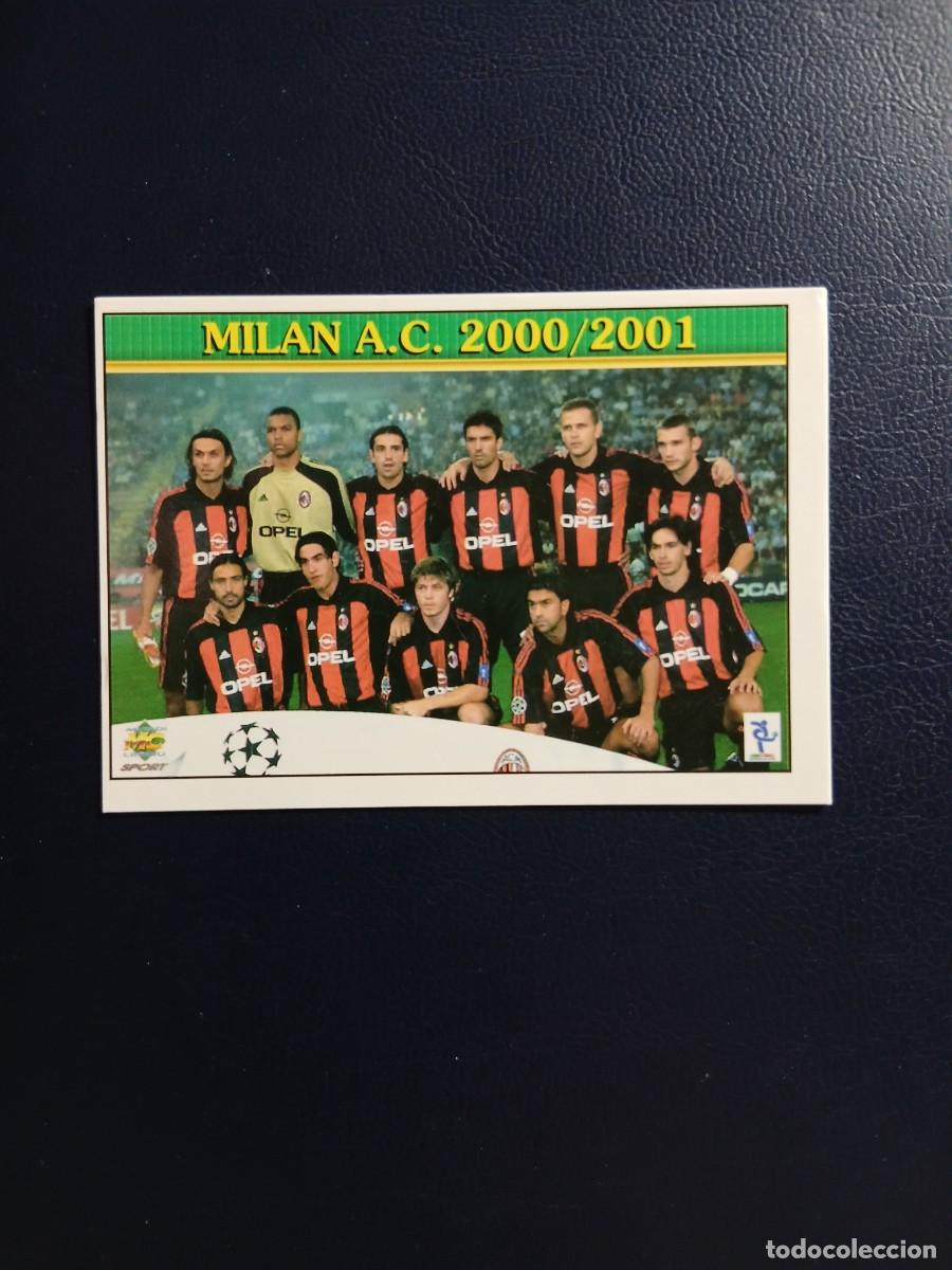 Cromos de f&uacute;tbol: 217 EQUIPO PLANTILLA AC MILAN CROMO FUTBOL CALCIO 2000-2001 CALCIATORI 00-01 ITALIA MUNDICROMO