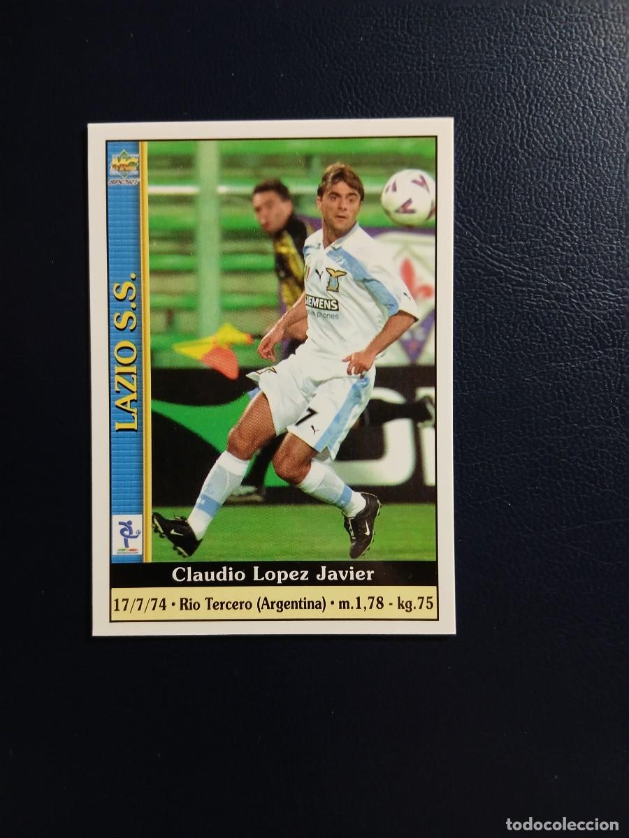 Cromos de f&uacute;tbol: 191 CLAUDIO LOPEZ LAZIO CROMO FUTBOL CALCIO 2000-2001 CALCIATORI 00-01 ITALIA MUNDICROMO