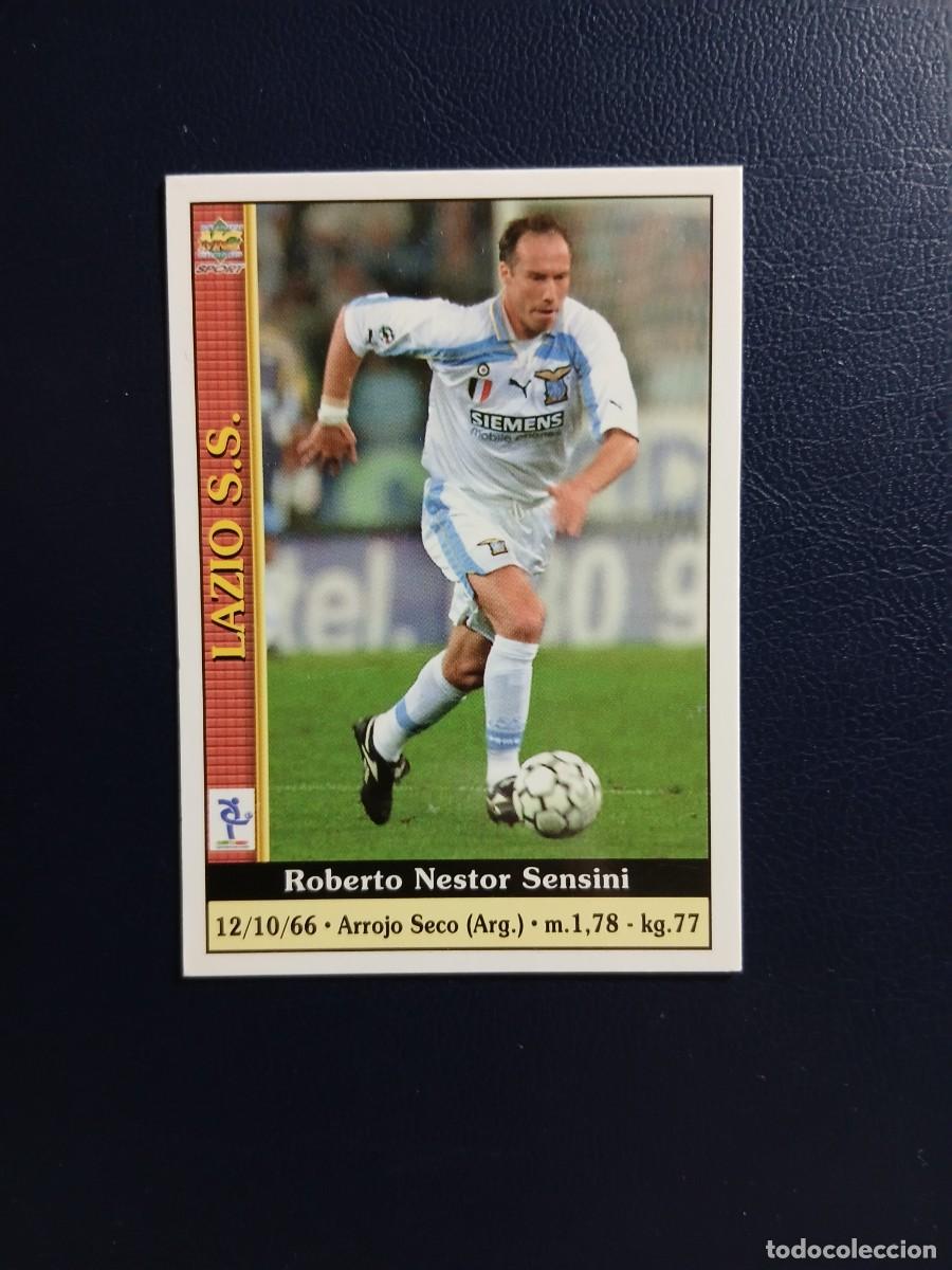 Cromos de f&uacute;tbol: 184 SENSINI LAZIO CROMO F&Uacute;TBOL SERIE A LIGA ITALIA CALCIATORI 2001 MUNDICROMO CALCIO