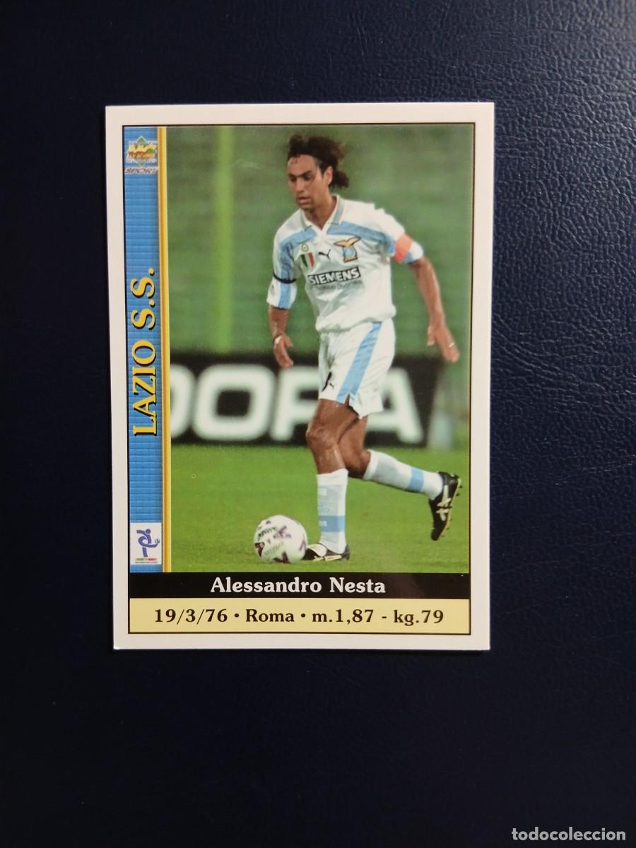 Cromos de f&uacute;tbol: 177 LE SCHEDE DEL CALCIO 2001 - ALESSANDRO NESTA - LAZIO -- MUNDICROMO MC ITALIA FICHAS