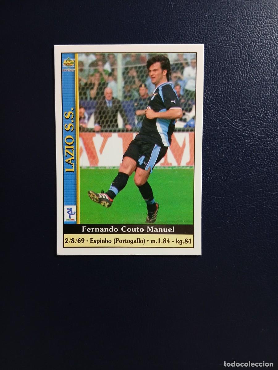 Cromos de f&uacute;tbol: 173 Couto. Lazio. Calciatori. La Schede del Calcio 00 01. Mundicromo Italia