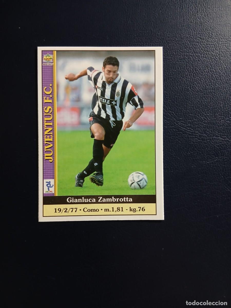 Cromos de f&uacute;tbol: 162 GIANLUCA ZAMBROTTA JUVENTUS MUNDICROMO 2000 2001 CALCIO CALCIATORI