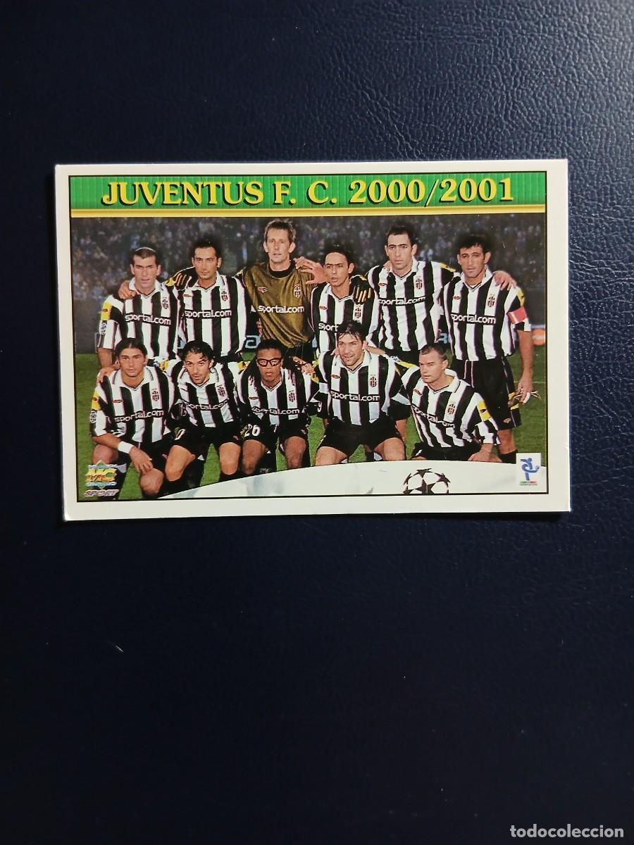 Cromos de f&uacute;tbol: 145 JUVENTUS ZIDANE DAVIDS MUNDICROMO 2000 2001 01 CALCIO CALCIATORI