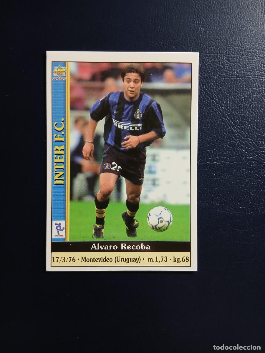 Cromos de f&uacute;tbol: 143 LE SCHEDE DEL CALCIO 2001 - ALVARO RECOBA - INTER -- MUNDICROMO MC