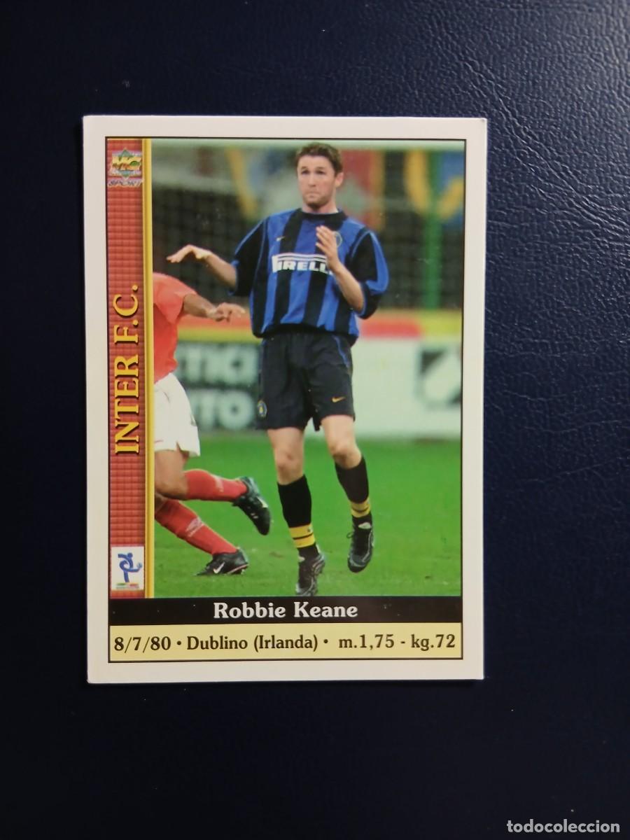 Cromos de f&uacute;tbol: MUNDICROMO LE SCHEDE CALCIO 2001 N&ordm; 142 ROBBIE KEANE (INTER) FUTBOL CROMO ITALIA 2000 2001