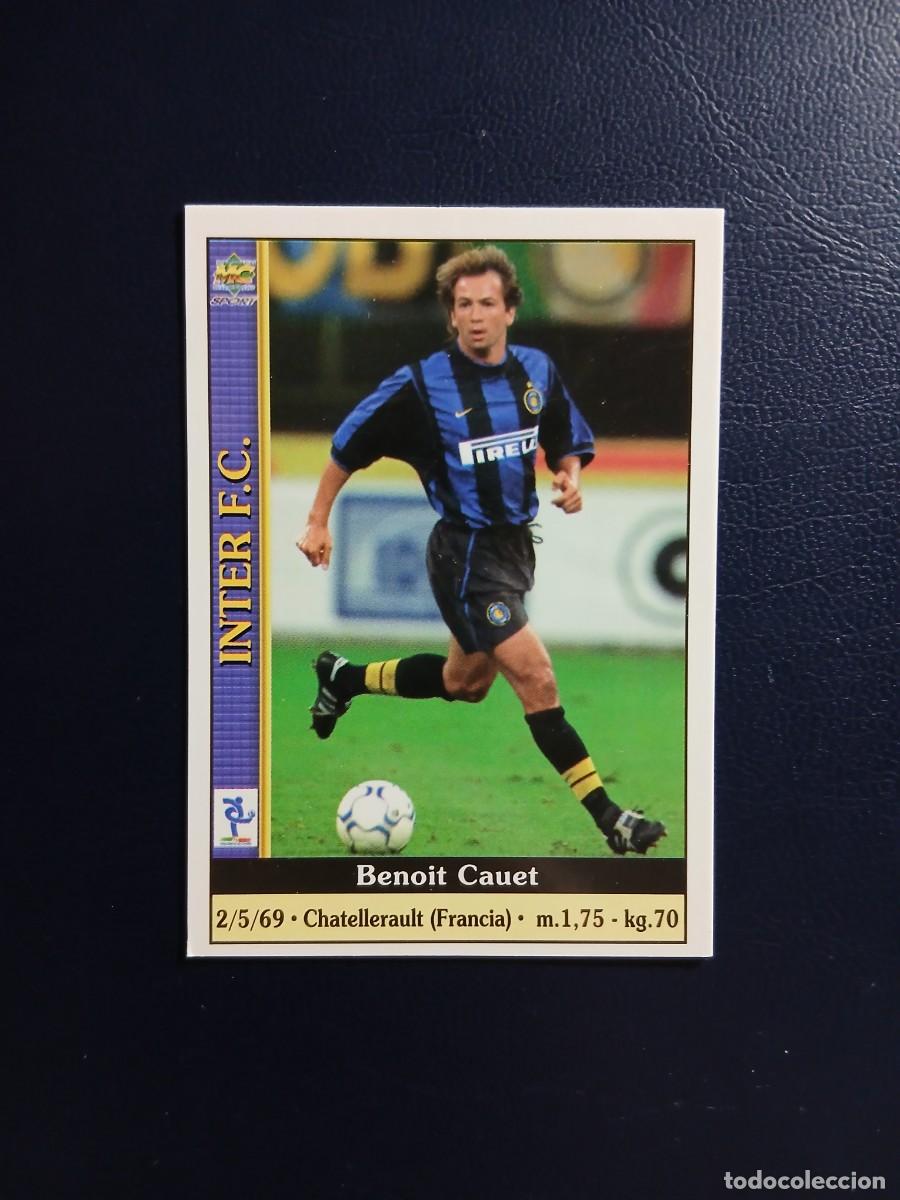 Cromos de f&uacute;tbol: 132 CAUET INTER MILAN MUNDICROMO 2000 2001 CALCIO CALCIATORI