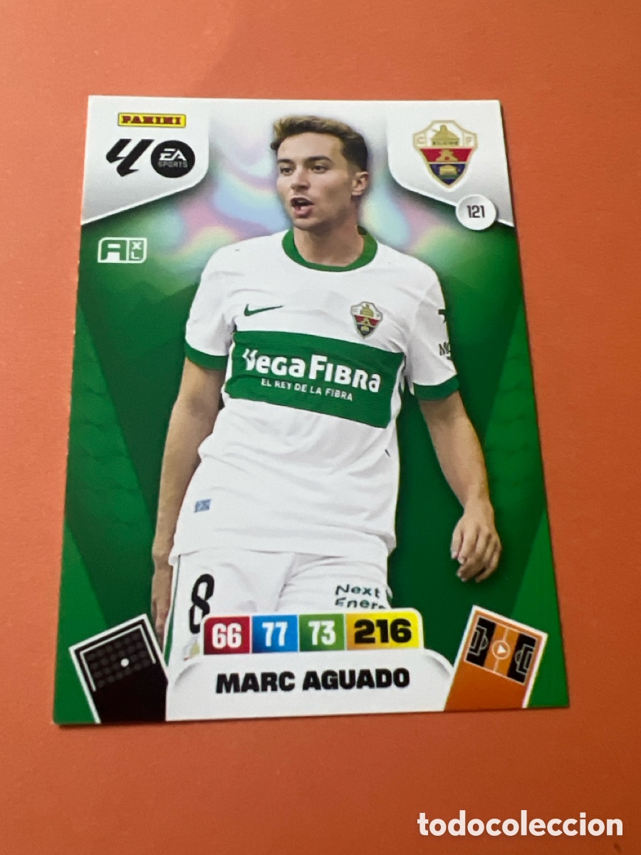 Cromos de f&uacute;tbol: E279. FICHA N&ordm; 121 MARC AGUADO - ADRENALYN 25 26 - PANINI 2025 - 26 - CROMO - ELCHE