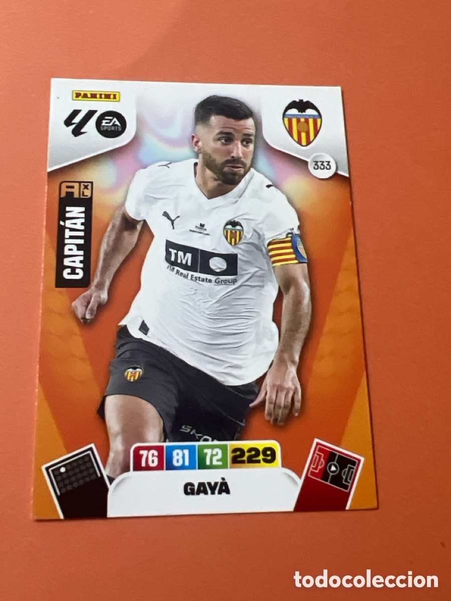 Cromos de f&uacute;tbol: E286. PANINI ADRENALYN XL LIGA 2025-2026 25-26 &ndash; Jos&eacute; Gay&agrave; Valencia CF N&ordm; 333