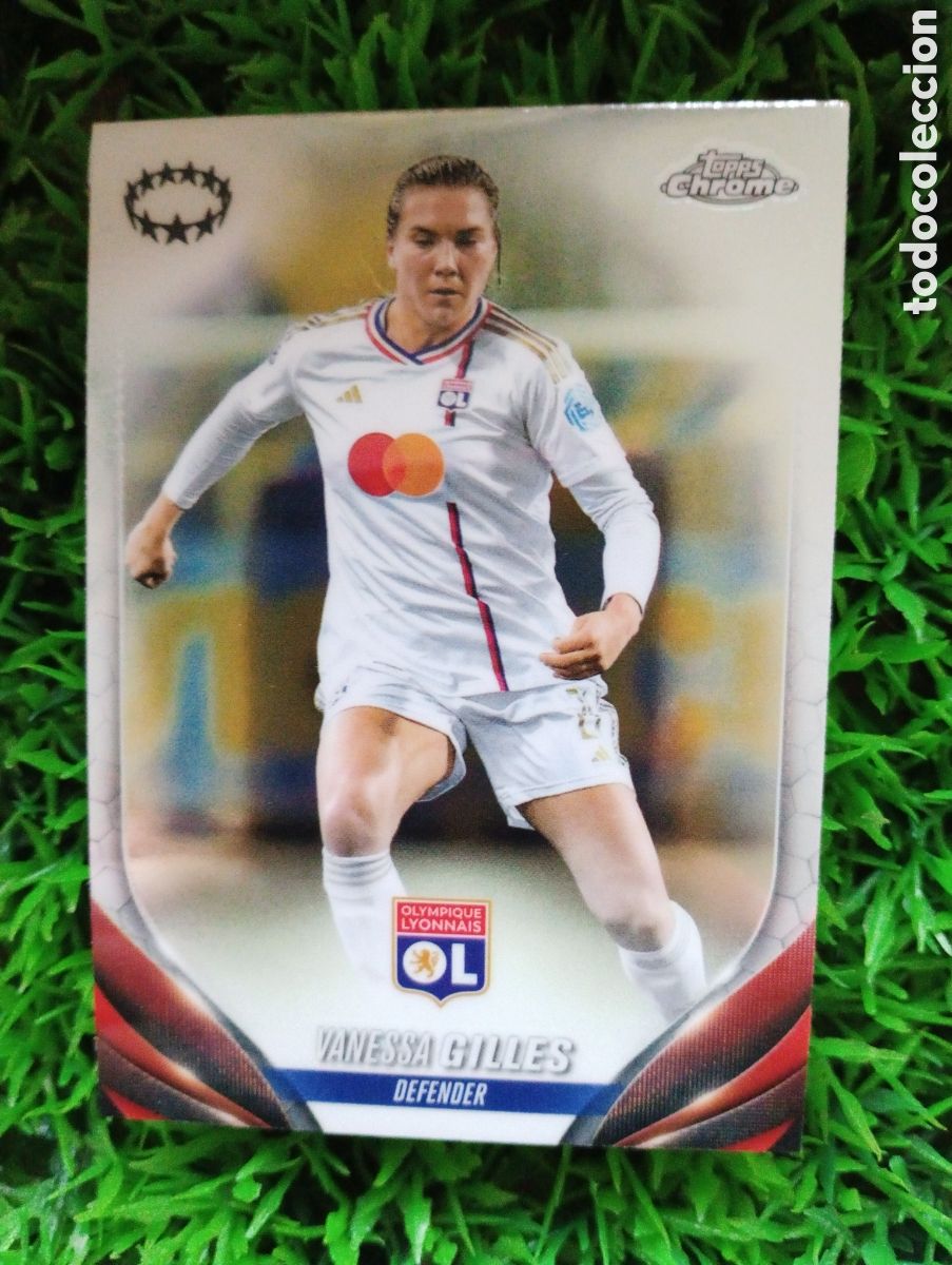 Cromos de f&uacute;tbol: Gilles Olympique Lyon Topps Chrome # 53 - Foto 1