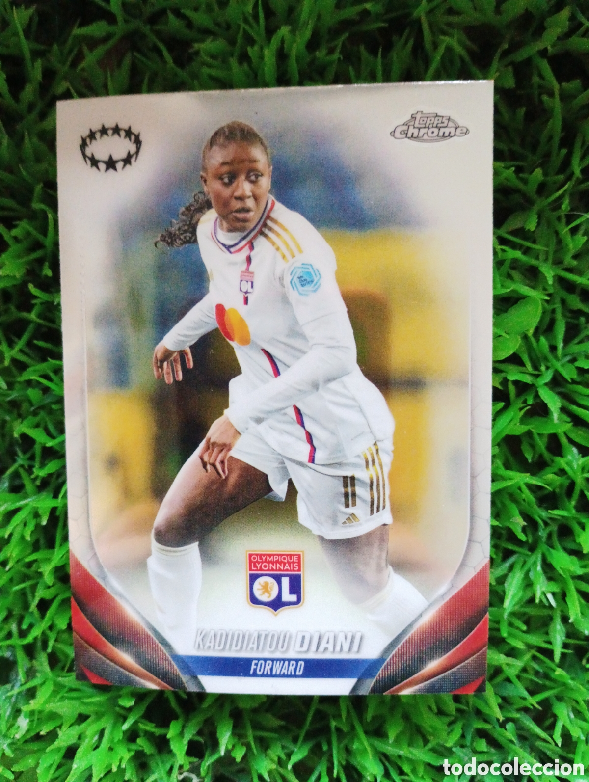 Cromos de f&uacute;tbol: Diani Olympique Lyon Topps Chrome # 11