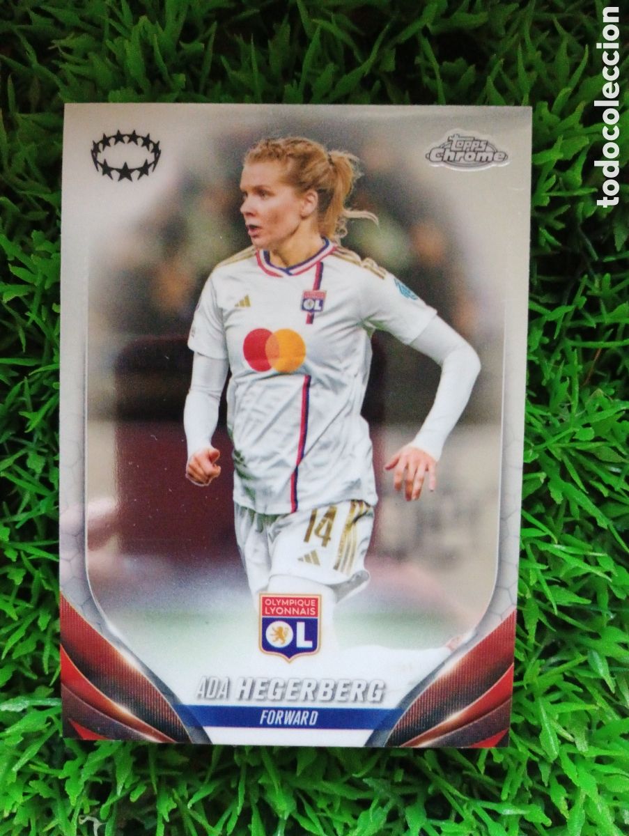 Cromos de f&uacute;tbol: Hegerberg Olympique Lyon Topps Chrome # 14