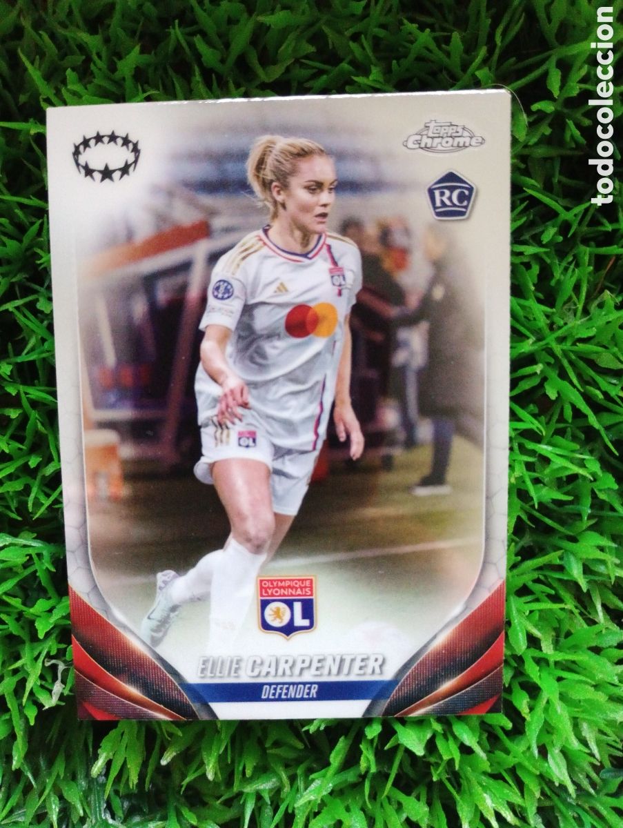 Cromos de f&uacute;tbol: Carpenter Olympique Lyon ROOKIE Topps Chrome # 97