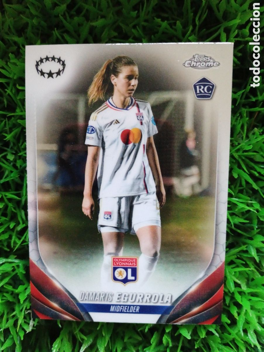 Cromos de f&uacute;tbol: Egurrola Olympique Lyon ROOKIE Topps Chrome # 69