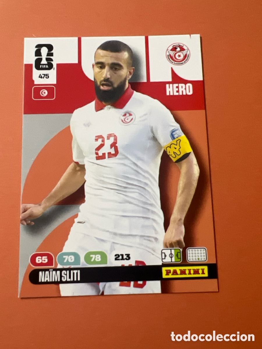 Cromos de f&uacute;tbol: E311. 475 NA&Iuml;M SLITI TUNEZ HERO ADRENALYN XL FIFA WORLD CUP MUNDIAL 2026 PANINI