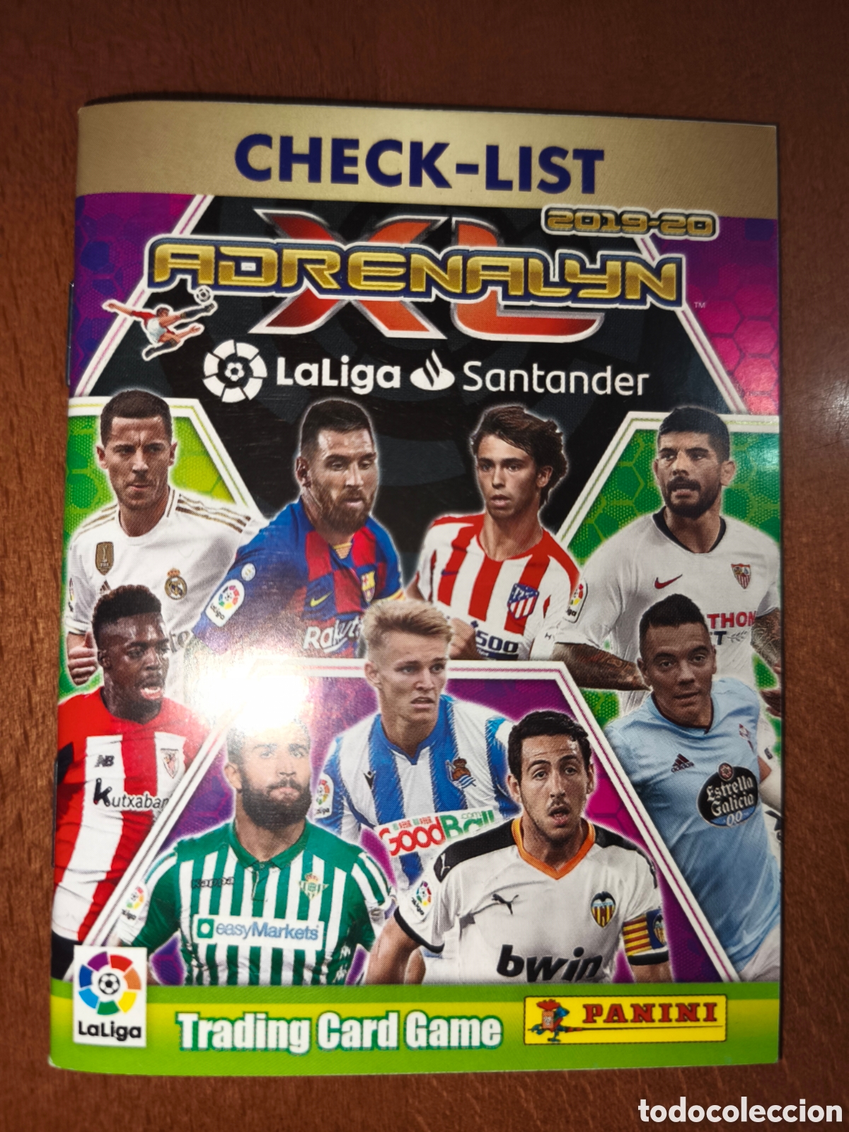 Cromos de f&uacute;tbol: Check-List Adrenalyn XL 19/20