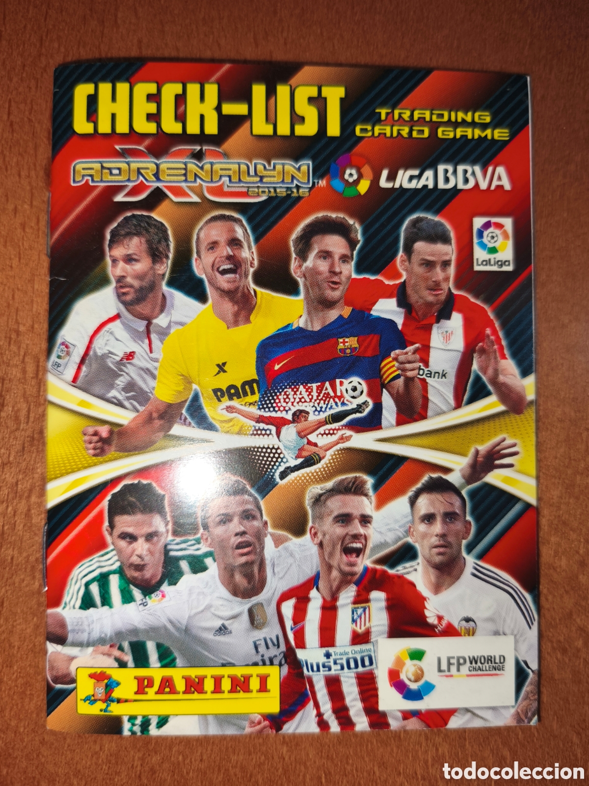 Cromos de f&uacute;tbol: Check-List Adrenalyn XL 15/16 Panini