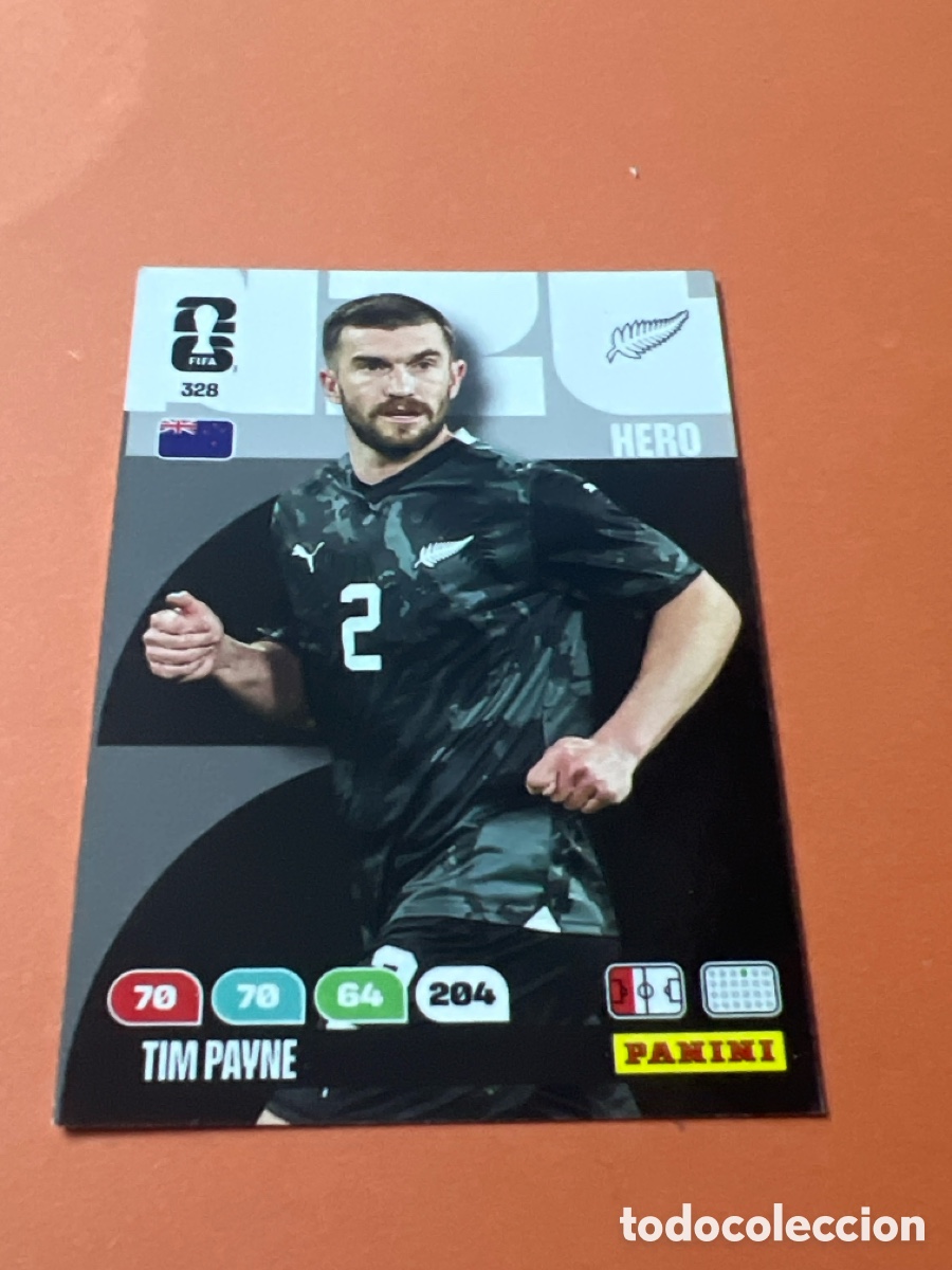 Cromos de f&uacute;tbol: E317. 328 TIM PAYNE (New Zealand) - PANINI Adrenalyn XL FIFA World CUP 2026