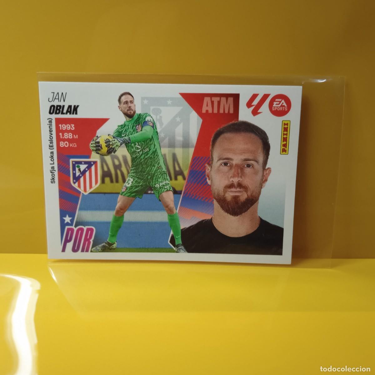 Cromos de f&uacute;tbol: EDICIONES ESTE 2025 2026 25 26 ATL&Eacute;TICO DE MADRID OBLAK 3
