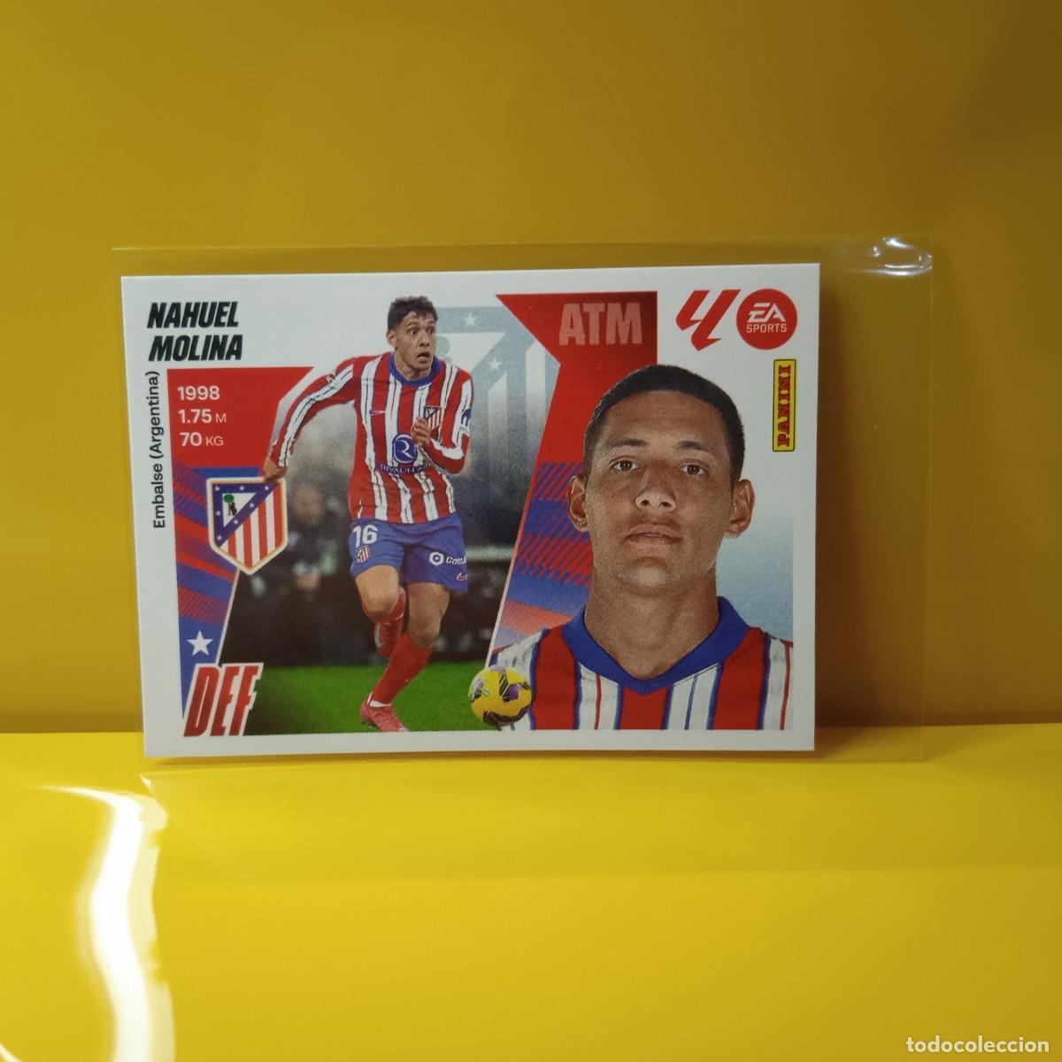 Cromos de f&uacute;tbol: EDICIONES ESTE 2025 2026 25 26 ATL&Eacute;TICO DE MADRID NAHUEL MOLINA 5