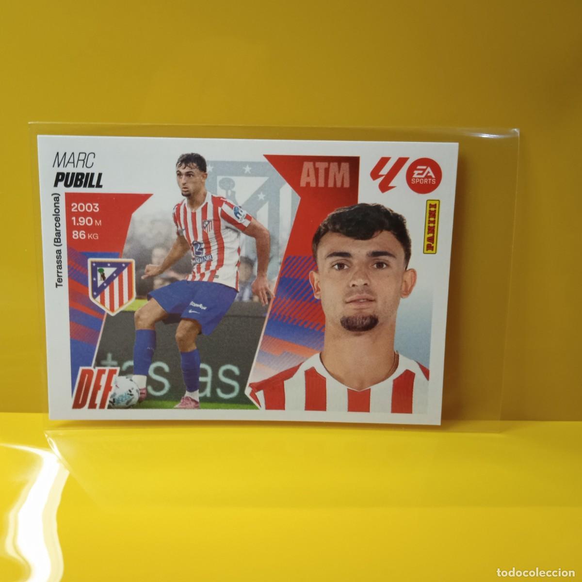 Cromos de f&uacute;tbol: EDICIONES ESTE 2025 2026 25 26 ATL&Eacute;TICO DE MADRID PUBILL 5 BIS (3&ordf; EDICI&Oacute;N)