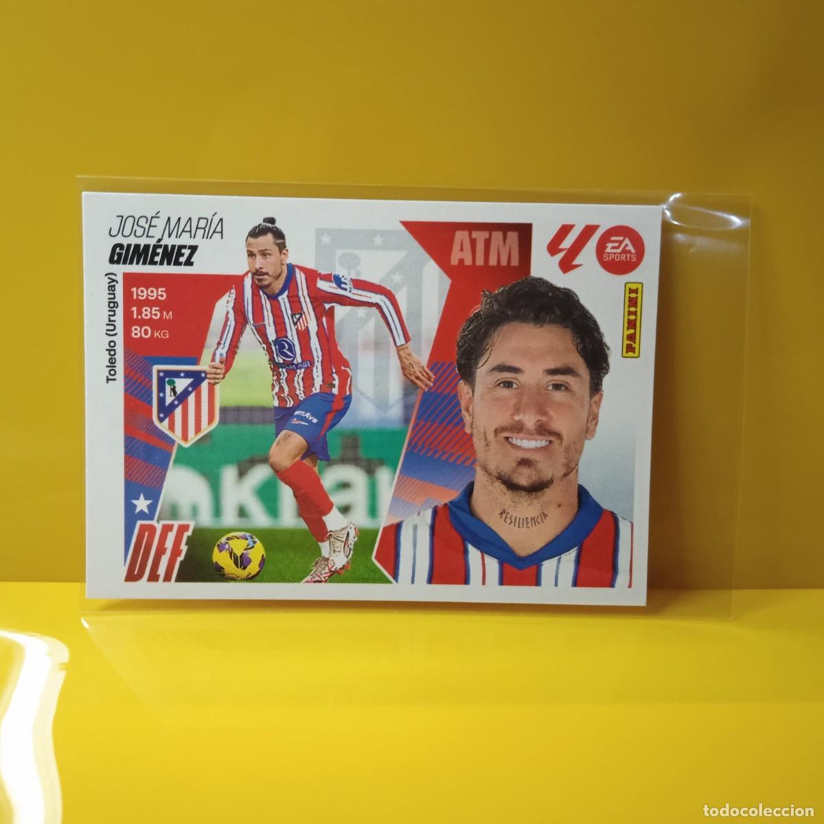Cromos de f&uacute;tbol: EDICIONES ESTE 2025 2026 25 26 ATL&Eacute;TICO DE MADRID GIM&Eacute;NEZ 6