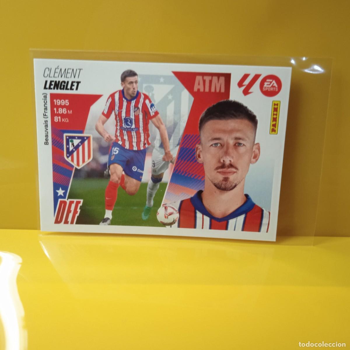 Cromos de f&uacute;tbol: EDICIONES ESTE 2025 2026 25 26 ATL&Eacute;TICO DE MADRID LENGLET 8