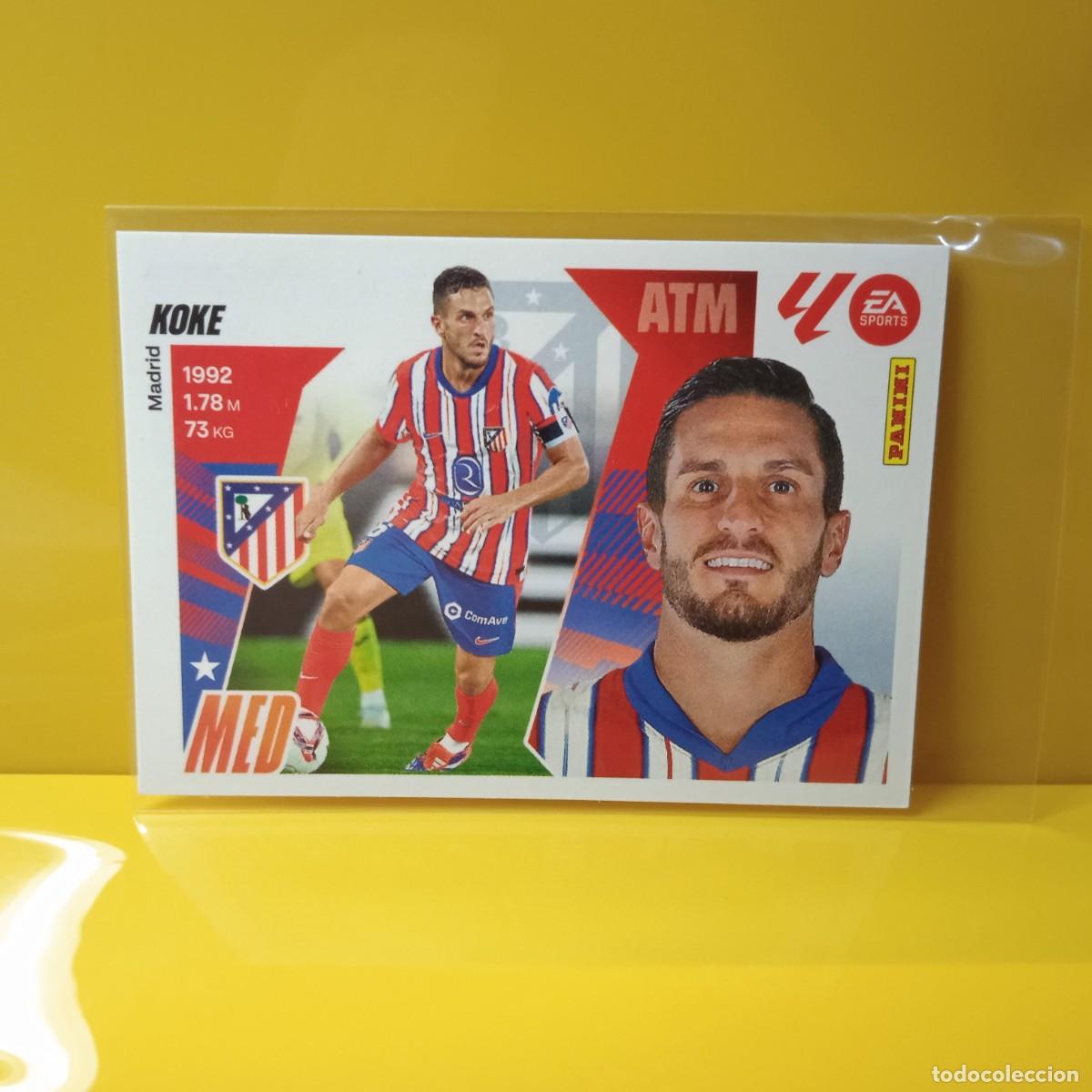 Cromos de f&uacute;tbol: EDICIONES ESTE 2025 2026 25 26 ATL&Eacute;TICO DE MADRID KOKE 14