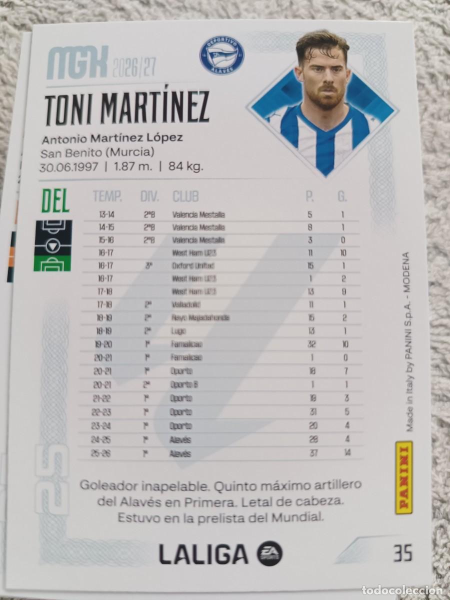 Cromos de f&uacute;tbol: megacracks 2026-27 35