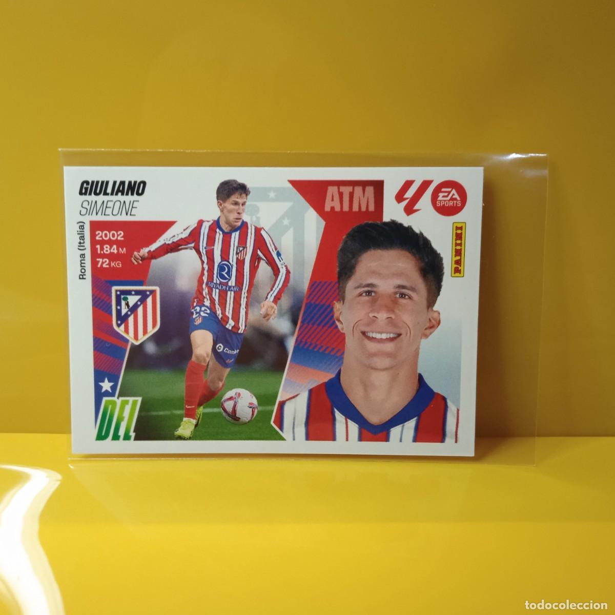 Cromos de f&uacute;tbol: EDICIONES ESTE 2025 2026 25 26 ATL&Eacute;TICO DE MADRID GIULIANO 17