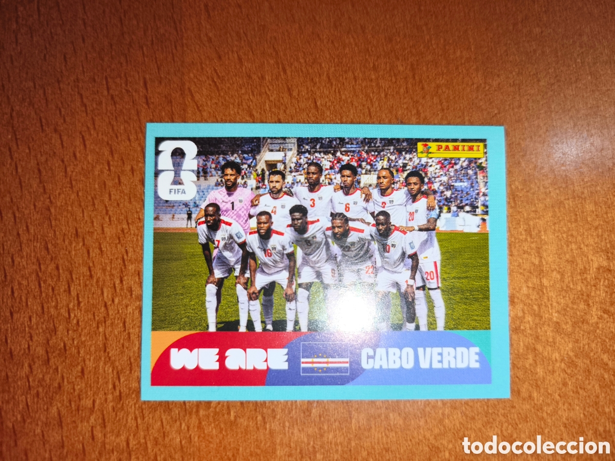 Cromos de f&uacute;tbol: CPV13 Equipo CPV 13 Fifa World Cup 2026 Cabo Verde