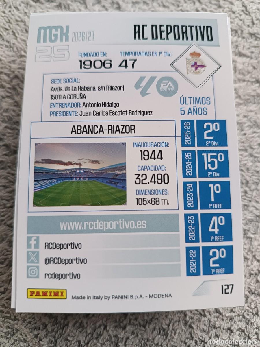 Cromos de f&uacute;tbol: megacracks 2026-27 127