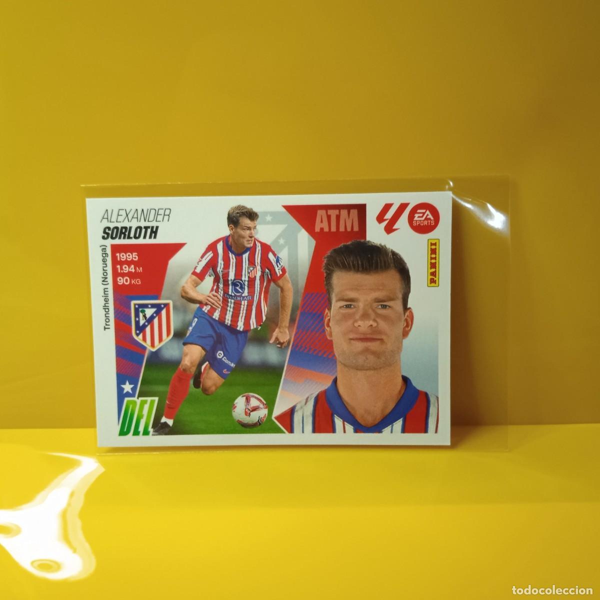 Cromos de f&uacute;tbol: EDICIONES ESTE 2025 2026 25 26 ATL&Eacute;TICO DE MADRID SORLOTH 20