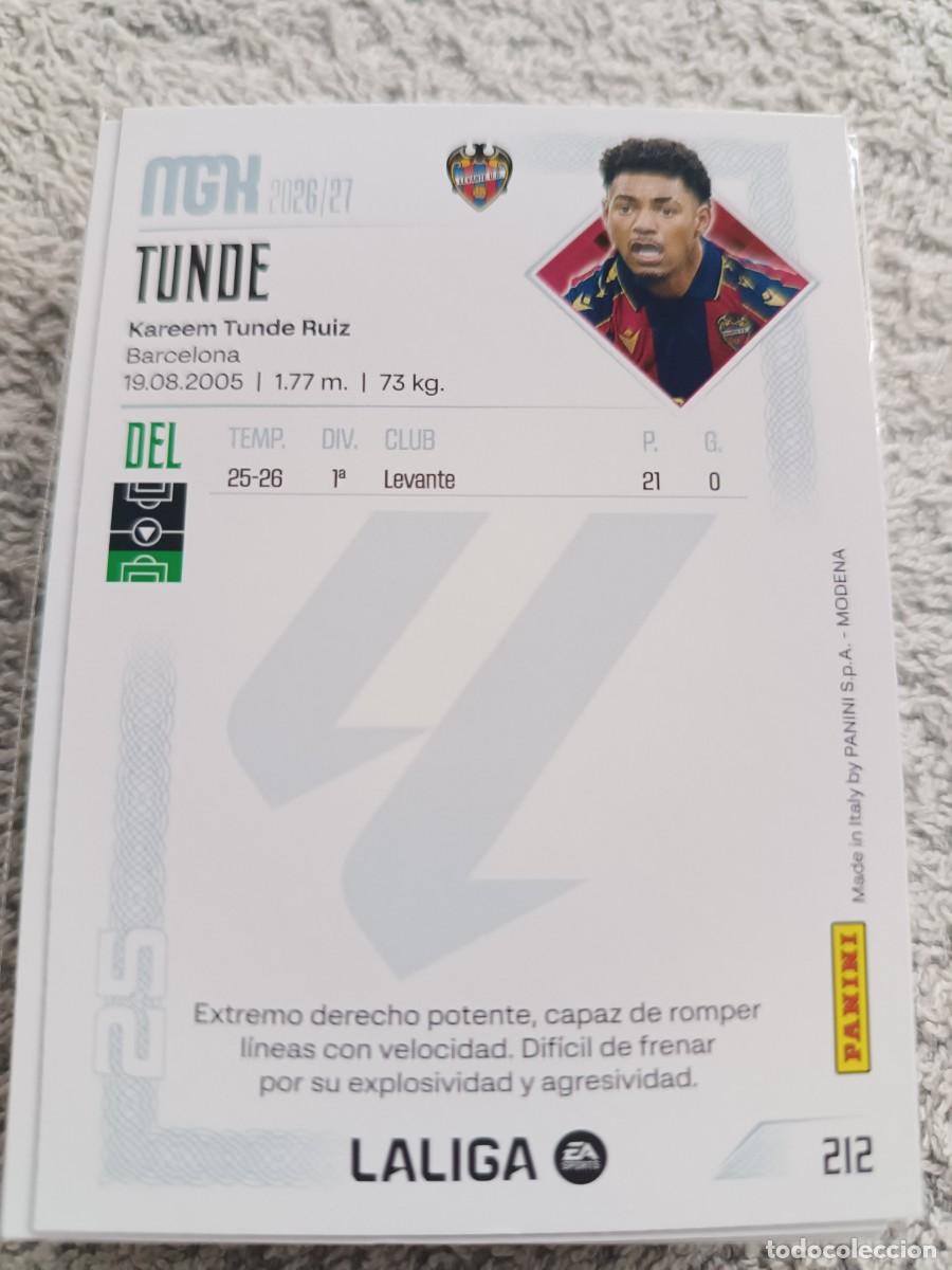 Cromos de f&uacute;tbol: megacracks 2026-27 212