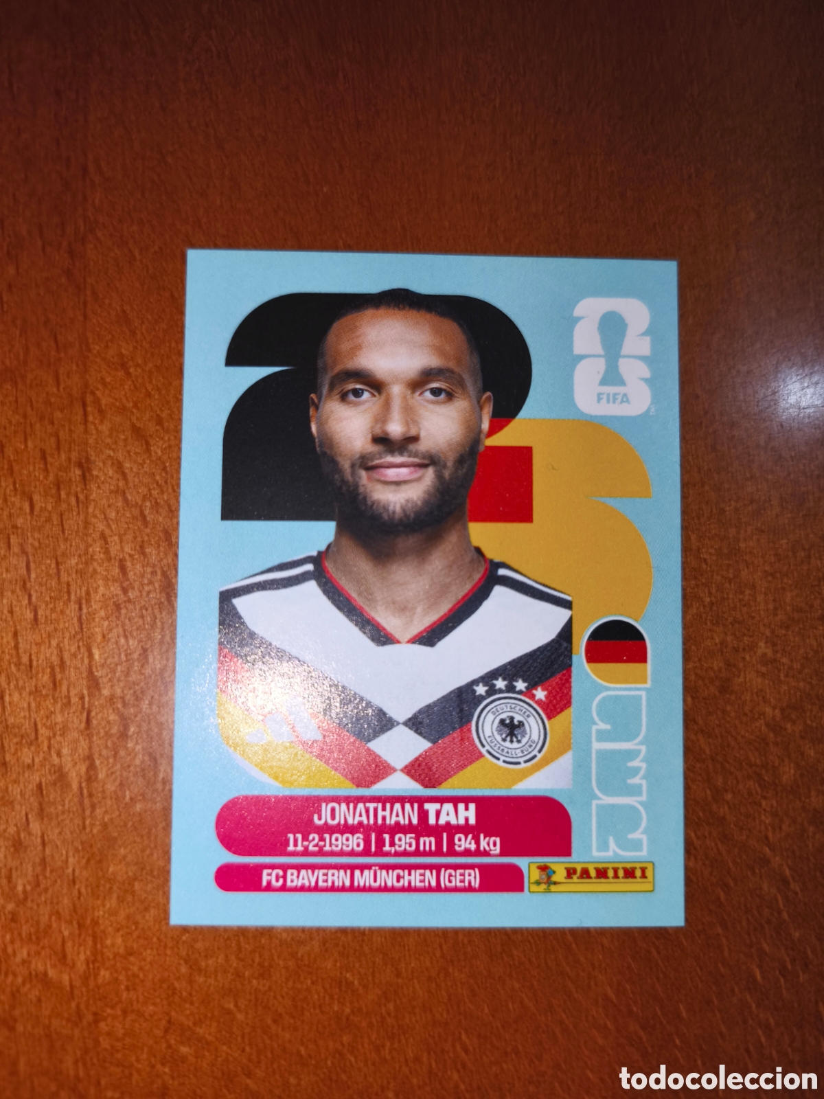 Cromos de f&uacute;tbol: GER3 Jonathan Tah Fifa World Cup 2026 Alemania