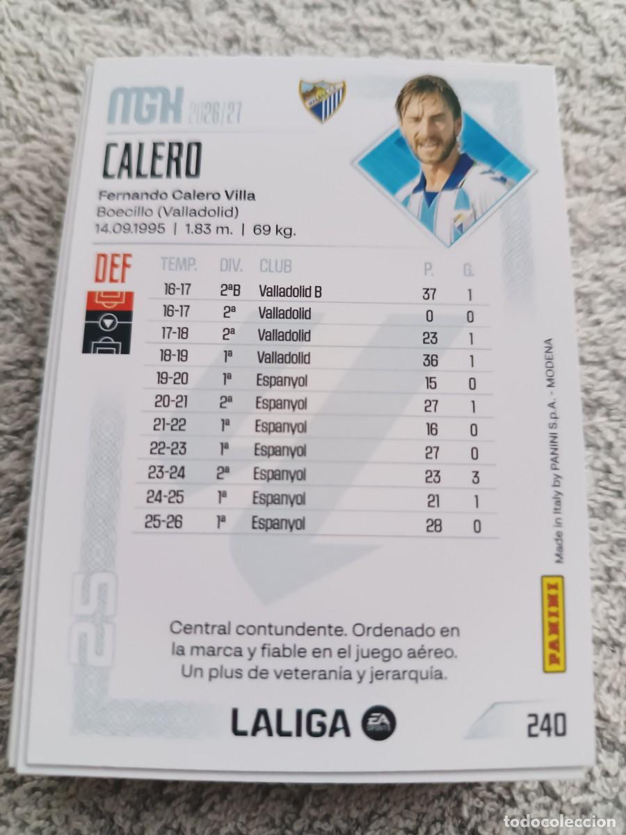 Cromos de f&uacute;tbol: megacracks 2026-27 240
