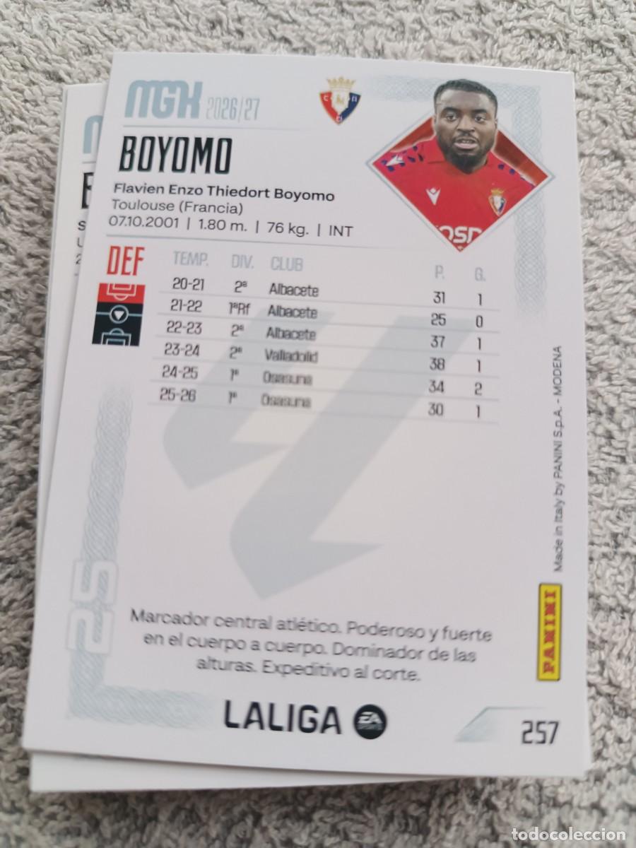 Cromos de f&uacute;tbol: megacracks 2026-27 257