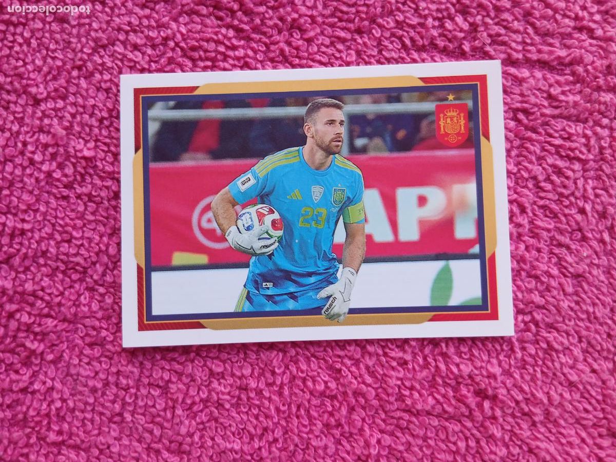 Fu&szlig;ball-Sticker: espa&ntilde;a 2026 6 unai sim&oacute;n selecci&oacute;n espa&ntilde;ola panini carrefour family mundial de futbol