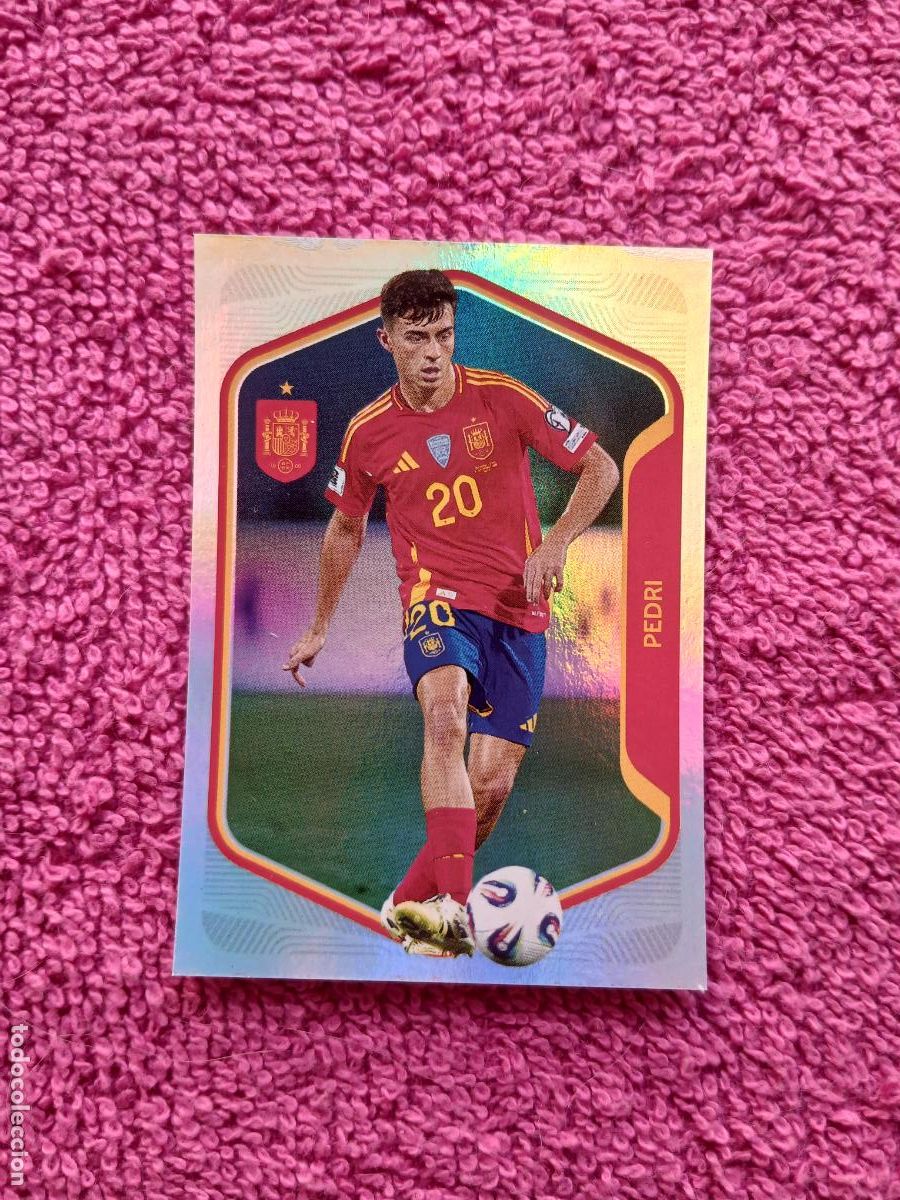 Fu&szlig;ball-Sticker: espa&ntilde;a 2026 38 pedri selecci&oacute;n espa&ntilde;ola panini carrefour family mundial de futbol