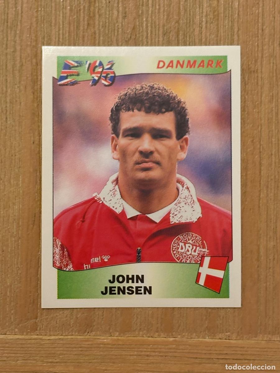 Cromos de f&uacute;tbol: 44. CROMO EUROCOPA 96 INGLATERRA 96 EURO SIN PEGAR N 283 DINAMARCA JOHN JENSEN