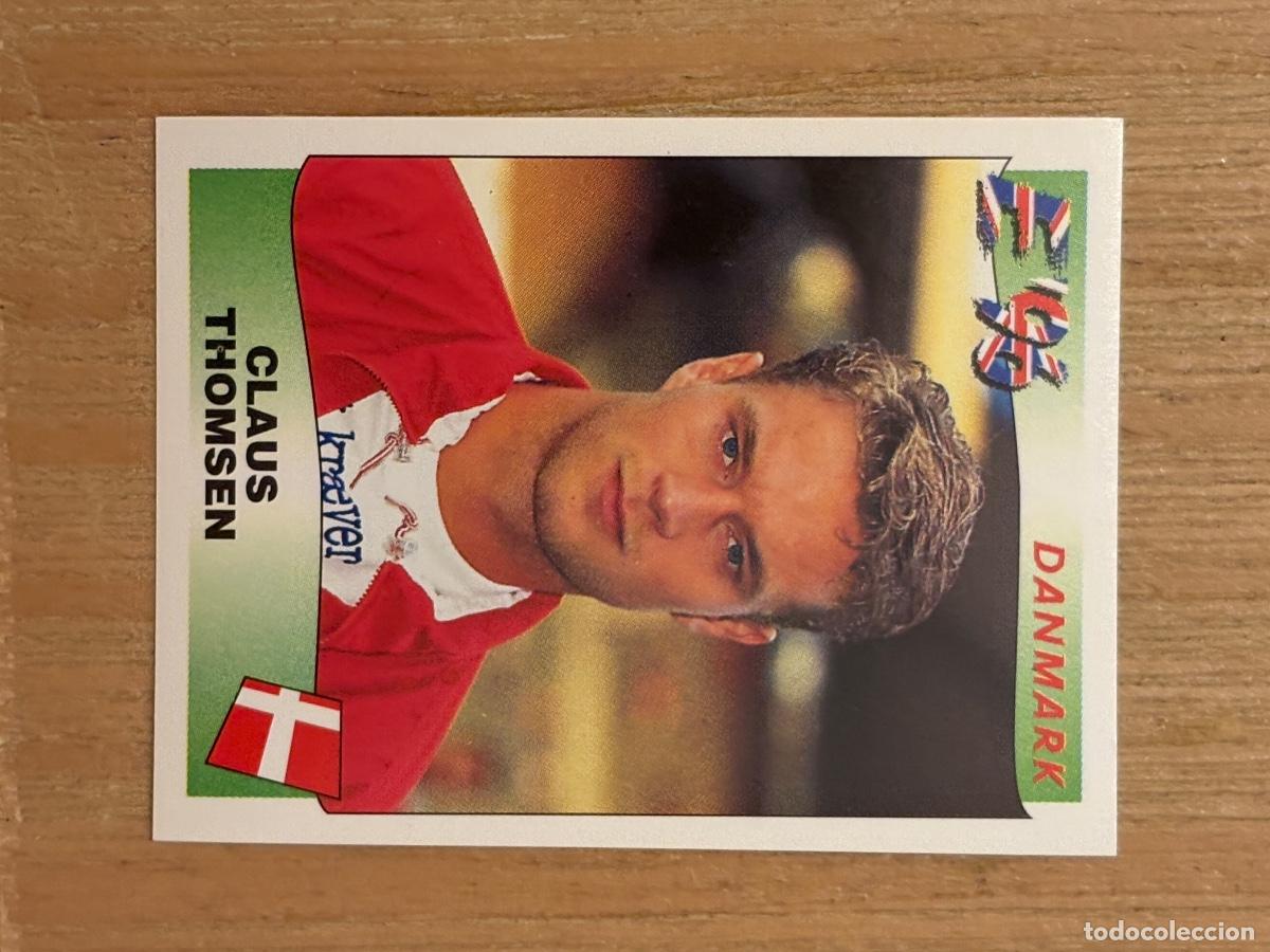 Cromos de f&uacute;tbol: 44. CROMO EUROCOPA 96 INGLATERRA 96 EURO SIN PEGAR N 289 DINAMARCA CLAUS THOMSEN