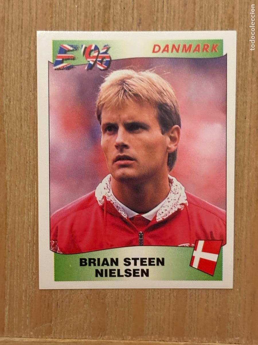 Figurine di Calcio: 44. CROMO EUROCOPA 96 INGLATERRA 96 EURO SIN PEGAR N 285 DINAMARCA BRIAN STEEN NIELSEN