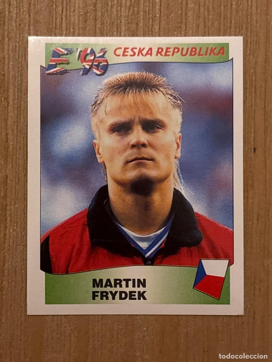 Cromos de f&uacute;tbol: 44. CROMO EUROCOPA 96 INGLATERRA 96 EURO SIN PEGAR N 224 REPUBLICA CHECA MARTIN FRYDEK